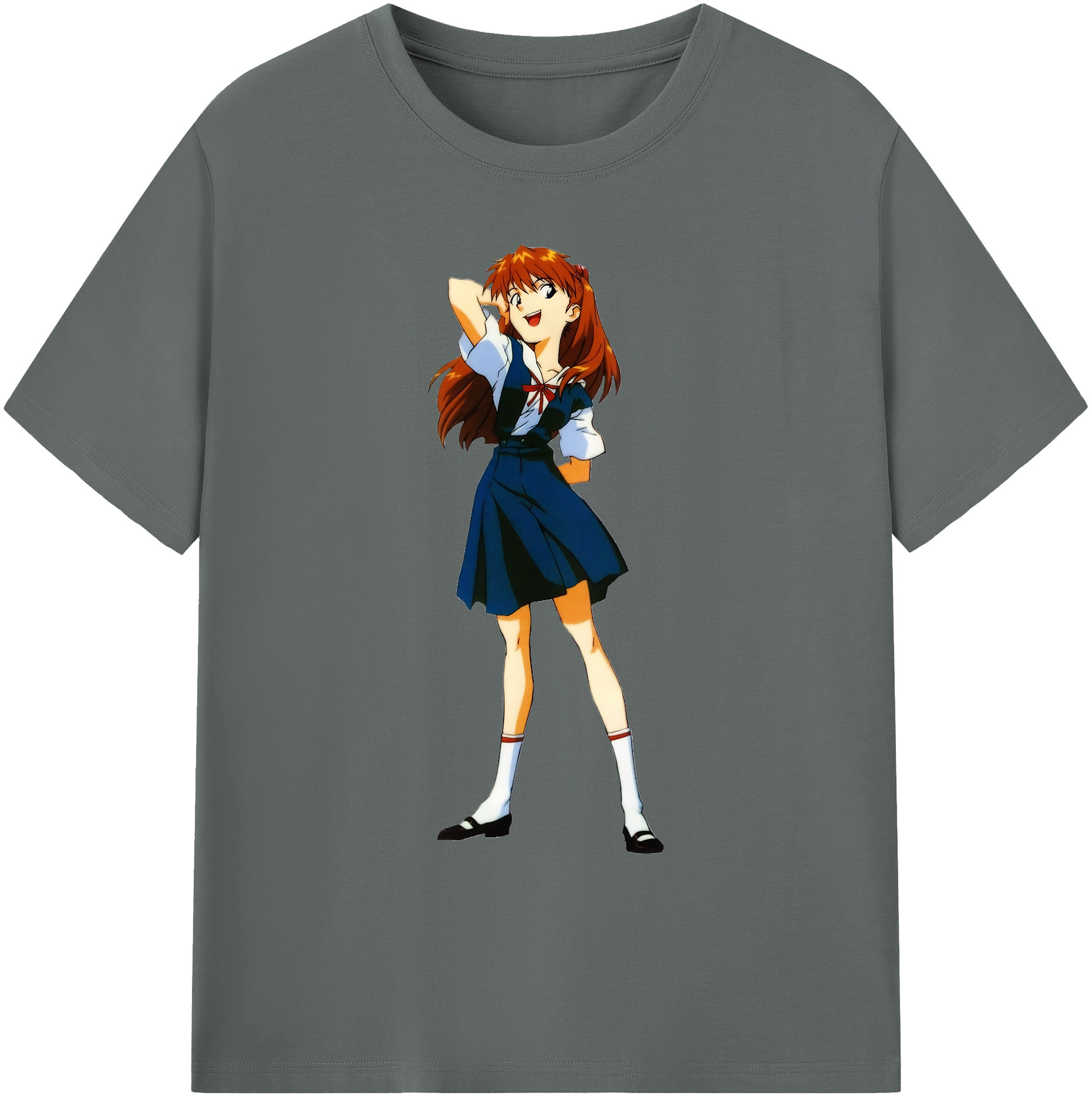 （画像用） EVA 新世紀エヴァンゲリオン 綿100％ メンズ半袖Tシャツ｜肌触りやわらか＆通気性
